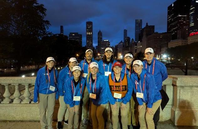 MAT students at Chicago Marathon